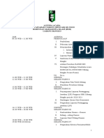 Draft & Agenda Acara Muscab Cabang Bangko Ke Xxiii