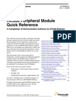 HCS08 Peripheral Module Quick Reference: Users Guide