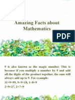 Amazing Facts About Mathematics