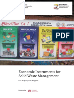 Economic Instruments For Solid Waste Management: Case Study Bayawan, Philippines