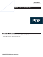 Writing Sub-Test - Test Booklet: Radsample04