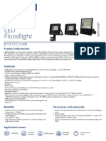 LED Floodlight: Product Information