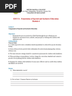 NCCD Evidence and Adjustment Examples | PDF | Caregiver | Learning