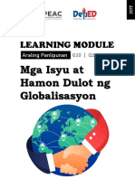 Learning Module: Mga Isyu at Hamon Dulot NG Globalisasyon