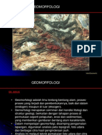 Introduction To Geomorphology