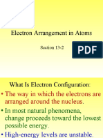 13-2 Electron Arrangement in Atoms 13-2 Chem 2009