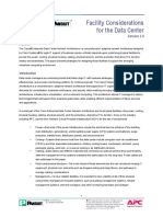 Facilities Consideration for the Data Center