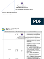 Department of Education: Individual Daily Log and Accomplishment Report