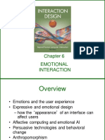 Chapter 6: Emotional Interaction and AI