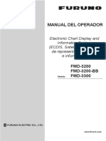 Ecdis Furuno FMD-3200 FMD-3200-BB FMD-3300 - Manual Del Operador