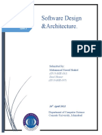 Software Design &architecture.: Quiz 2