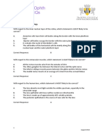 Part 1 FRCOphth Sample MCQs 20160818