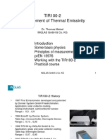 TIR100-2 Measurement of Thermal Emissivity