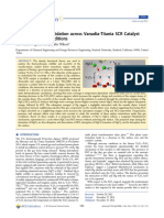 DFT Study of HG Oxidation Across Vanadia Titania SCR Catalyst Under Flue Gas Conditions