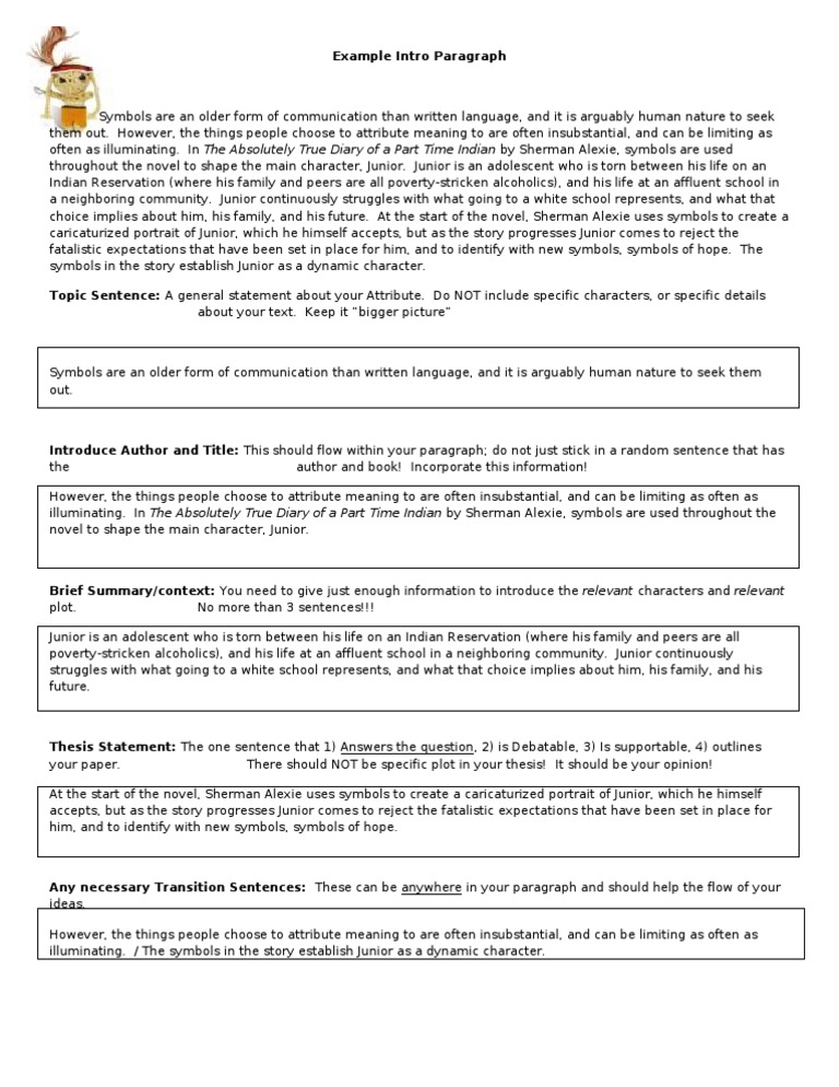 Example Intro Paragraph | Download Free PDF | Symbols | Question