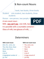 Count & Non-Count Nouns