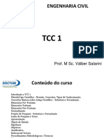 Projeto de pesquisa sobre estrutura e formatação de TCC em engenharia civil