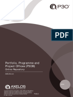 Portfolio, Programme and Project Offices (P3O®) : Online Repository