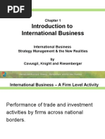 Introduction To International Business: International Business: Strategy, Management, and The New Realities