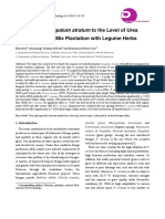 Response of Paspalum Atratum To The Level of Urea Fertilisation and Mix Plantation With Legume Herbs