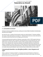 Concentração bancária no Brasil - Alessandro Octaviani