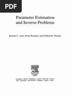 Parameter Estimation and Inverse Problems: Richard C. Aster, Brian Borchers, and Clifford H. Thurber