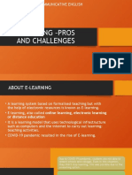 E-Learning Challenges