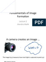 Fundamentals of Image Forma1on: Lecture 2 Jitendra Malik