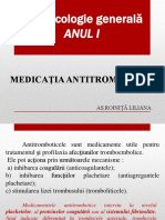 Medicatia Antitrombotica