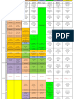 Class Timeline 2021