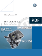1.0-l 3-Cylinder TSI Engine: Design and Function
