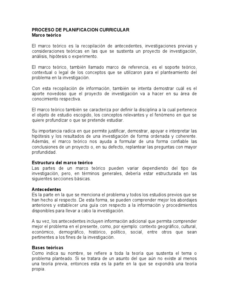 Ejemplos de Planificación Curricular | PDF | Plan de estudios | Evaluación