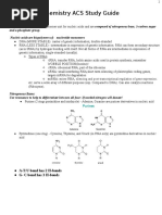 Biochemistry ACS Study Guide