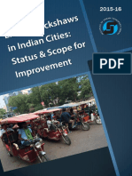 2015-16 Study on Electric Rickshaws in Indian Cities