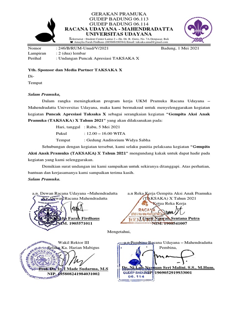 Surat Undangan Sponsor Dan Media Partner PDF