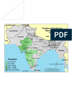 Peoples of South Asia Map