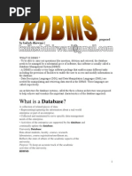 Download RDBMS TOTAL by kailashdhirwani SN50709210 doc pdf