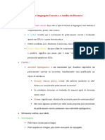 Resumo Possenti - A linguagem correta e a Análise do Discurso