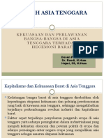 Kekuasaan Dan Perlawanan Bangsa-Bangsa Di Asia Tenggara Terhadap Hegemoni Barat