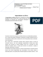 12 Imperialismo Na África 8 º Ano