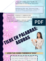 Reglas Generales de Tildación