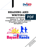 G11 - Q3 - LAS - Week1 - Reading and Writing