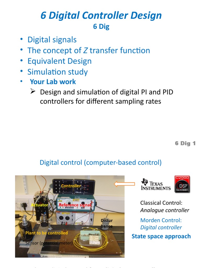 6 Digital Controller Design | PDF | Digital Signal Processing ...