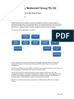 BSBFIM601 Appendix A Extract LRG Business Plan and Policies