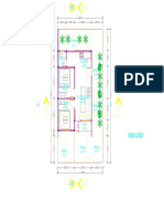 Floor plan layout with dimensions and levels