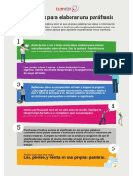 Seis Pasos para Elaborar Una Parafrasis