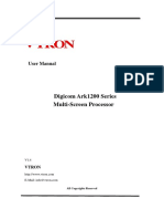 Digicom Ark1200 Series Multi-Screen Processor-English-V1.4