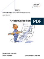 Contabilidad de costos: autoevaluación