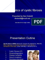 The Genetics of Cystic Fibrosis