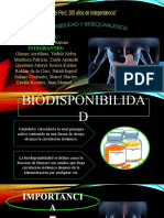Grupo de Biodisponibilidad y Bioequivalencia (Roldn, Zavala, Gomez, Solano)